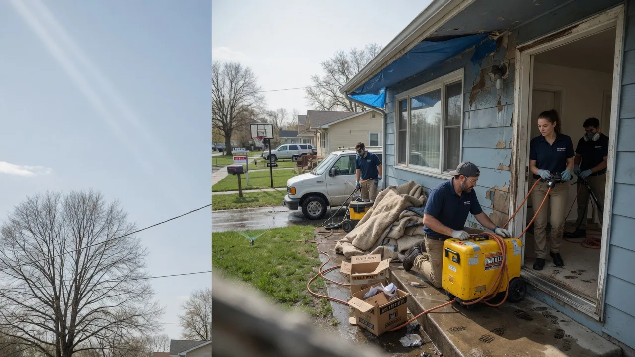 Basement Flood Cleanup in Frackville, PA near me